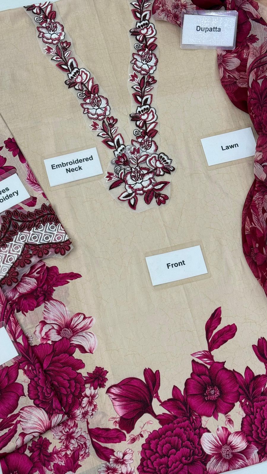 ADAN LIBAS: ADL-09 LAWN 3PCS PATCHES