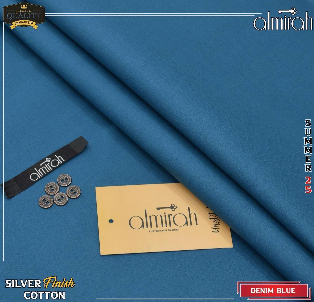 ALMIRHA COTTON DEMIN BLUE COLOUR