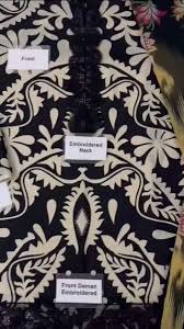 MARIA.B : MPT-2307-B LAWN 3PCS PATCHES